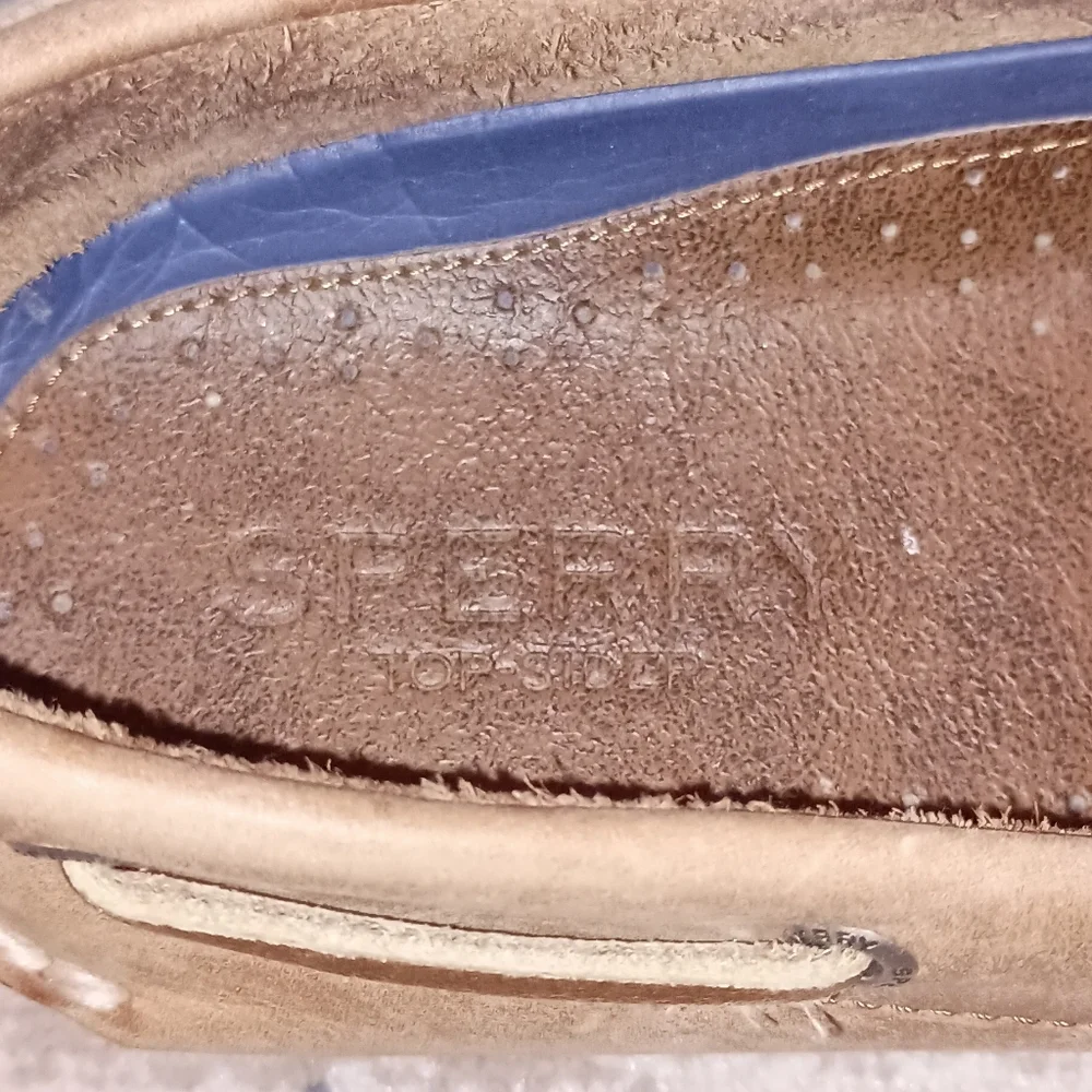 Sperry Brown Leather Lace Up Boat Shoes Men's Size 11.5 W